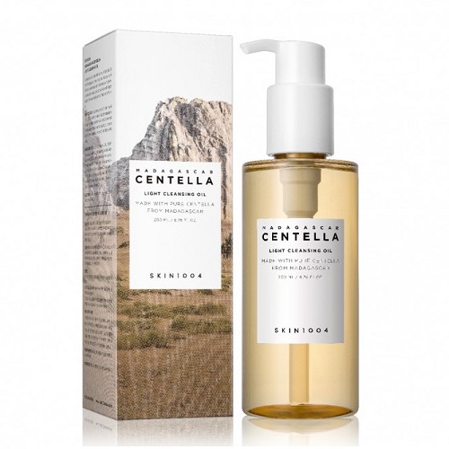 1709-Skin1004-Madagascar-Centella-Light-Cleansing-OIl Гідрофільна олія з екстрактом центелли азіатської SKIN1004 Madagascar Centella Light Cleansing Oil, 200 ml - Зображення 1