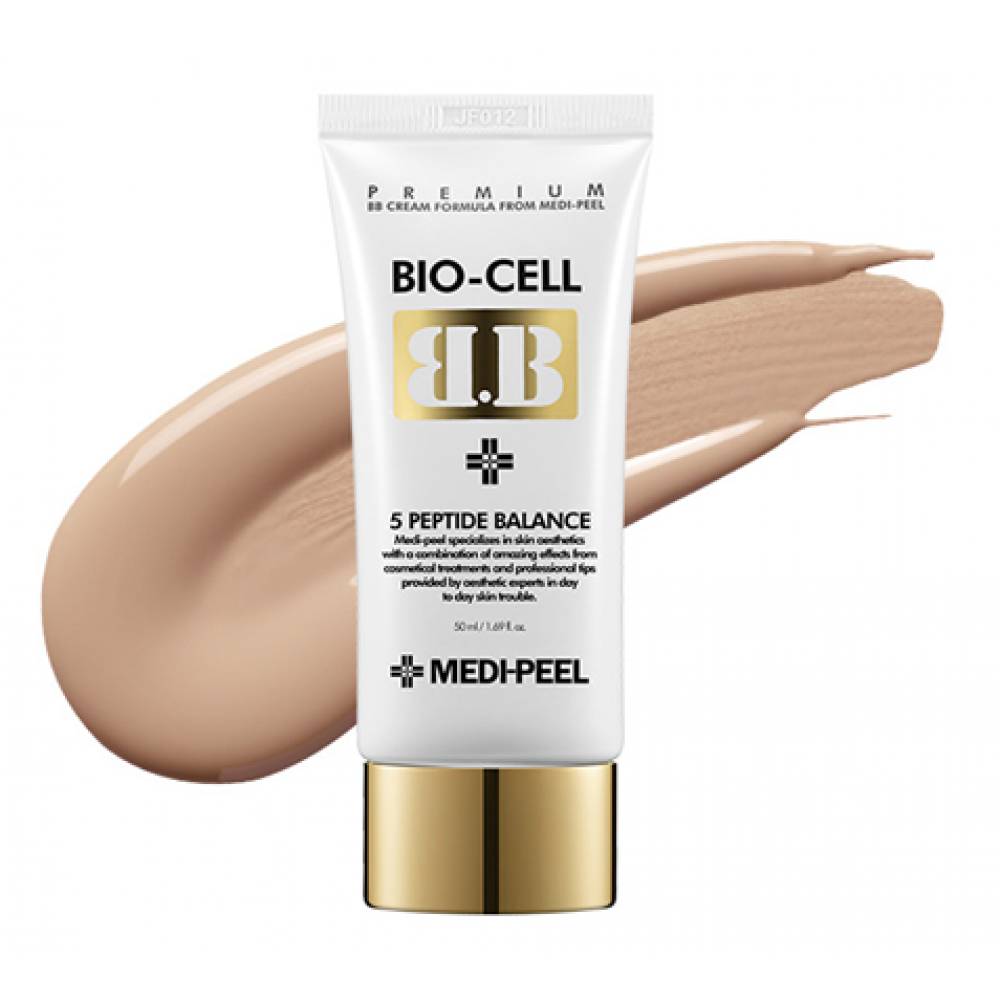 7957-1000x1000 Відновлюючий ВВ крем з пептидами MEDI-PEEL Bio-Cell BB Cream, 50мл - Зображення 1