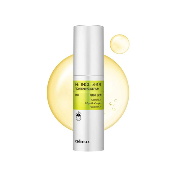 CMX020-600x600 Сироватка з ретинолом CELIMAX THE VITA-A RETINOL SHOT TIGHTENING SERUM 30ml - Зображення 1