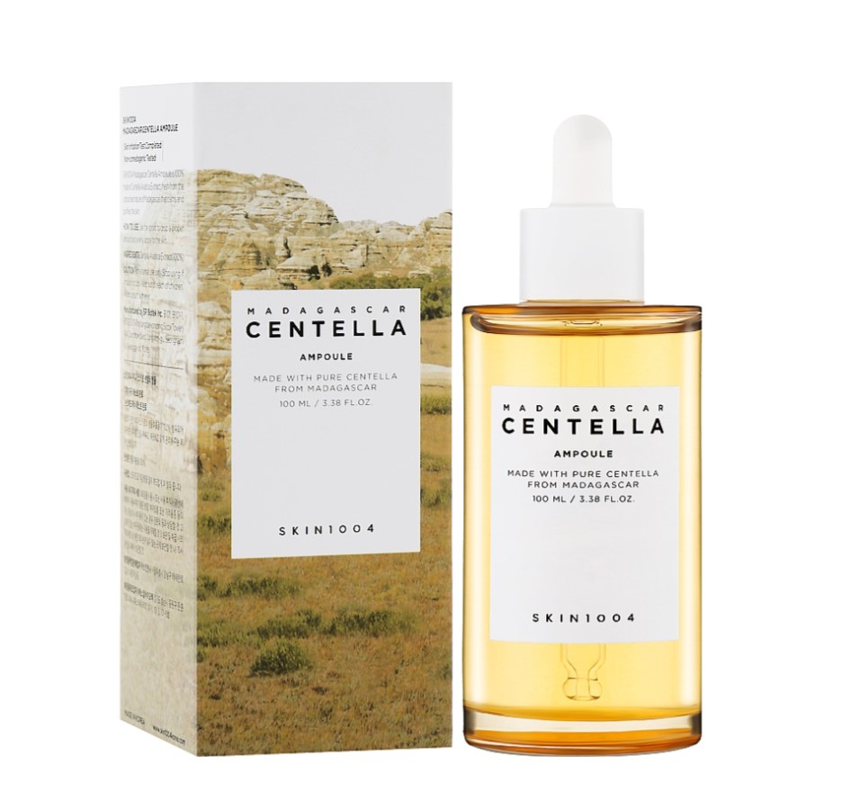 ampulna-syrovatka-z-ekstraktom-czentely-skin1004-madagascar-centella-ampoule-100-ml Ампульна сироватка з екстрактом центели Skin1004 Madagascar Centella Ampoule 100 мл - Зображення 1