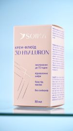 Soika Крем-флюїд для обличчя 3D HYALURON 50 мл - Зображення 3
