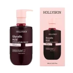 Відлущувальний гель для очищення тіла Hollyskin Glycolic Acid з гліколевою кислотою й екстрактом кленового соку 500 мл