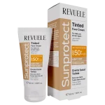 Тонувальний крем для обличчя Revuele Sunprotect Світлий тон SPF 50