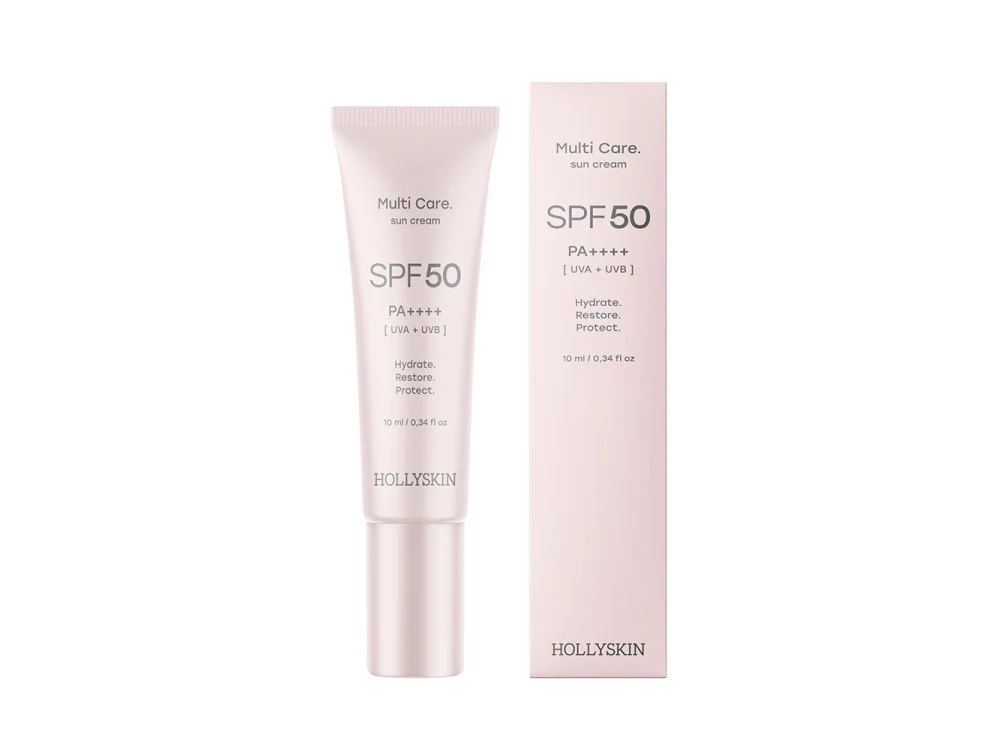 4823109704435-1000x750 Сонцезахисний крем для обличчя HOLLYSKIN Multi Care SPF 50 10ml - Зображення 1