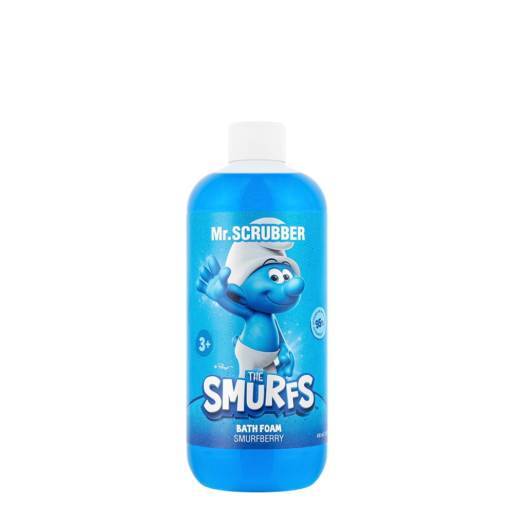 6Oi8Bdre1mtUbkbnPrSv2jUosZTad9jG Піна для ванни The Smurfs Smurfberry Mr.SCRUBBER - Зображення 1