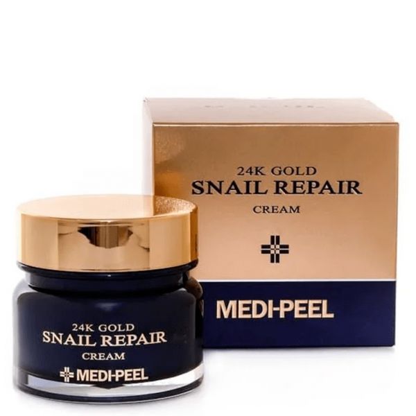 Medipeel 24K Gold Snail Repair Cream.600x800 Medipeel 24K Gold Snail Repair Cream Преміум-крем із золотом та муцином равлики - Зображення 1