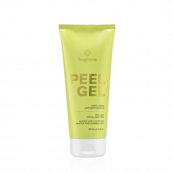 л Пілінг-скатка для шкіри обличчя Peeling Gel Bogenia - Зображення 1