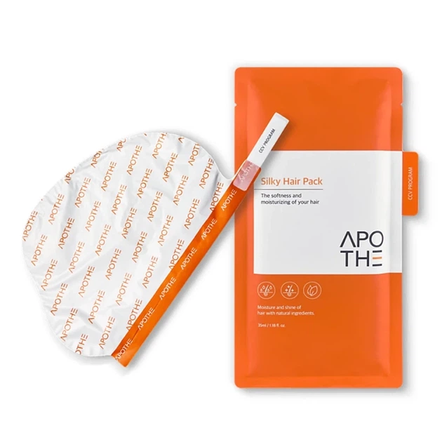 ойф Відновлювальна маска-шапочка для м'якості волосся APOTHE Silky Hair Pack - Зображення 1