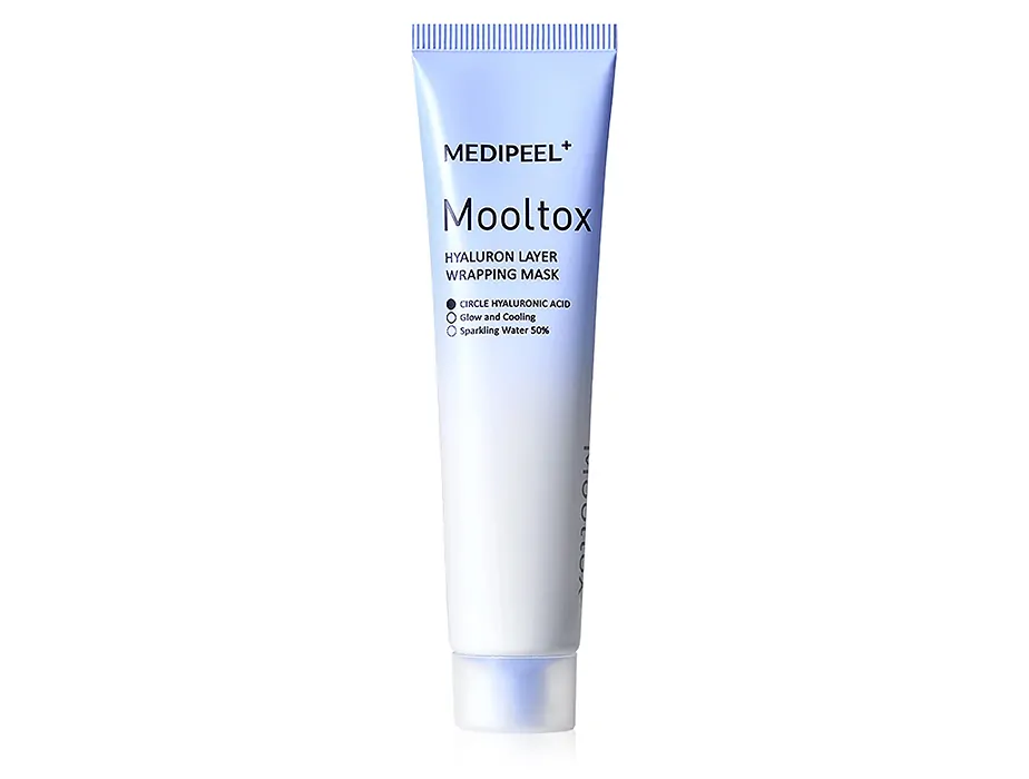 син Зволожуюча маска-плівка для обличчя Medi-Peel Hyaluronic Acid Layer Mooltox Wrapping Mask 70ml - Зображення 1