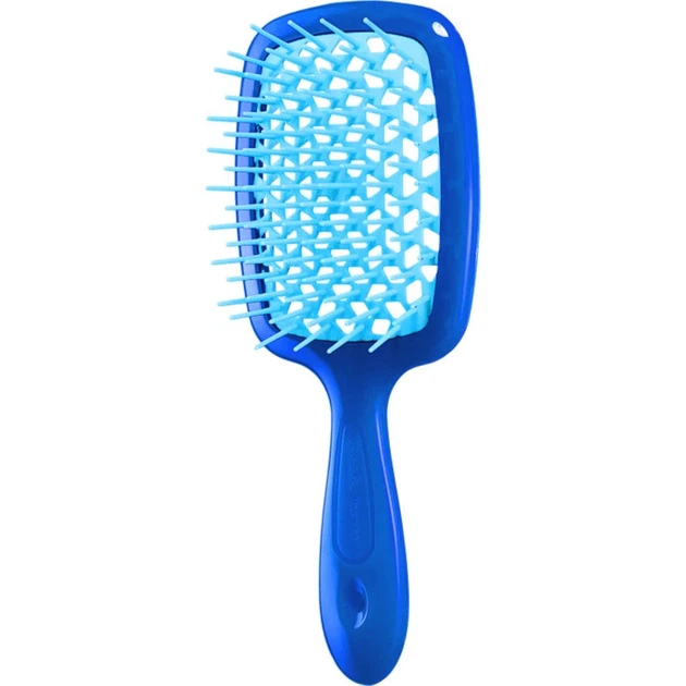 IMG_7320 Щітка для волосся JANEKE SUPERBRUSH блакитна з синім - Зображення 1