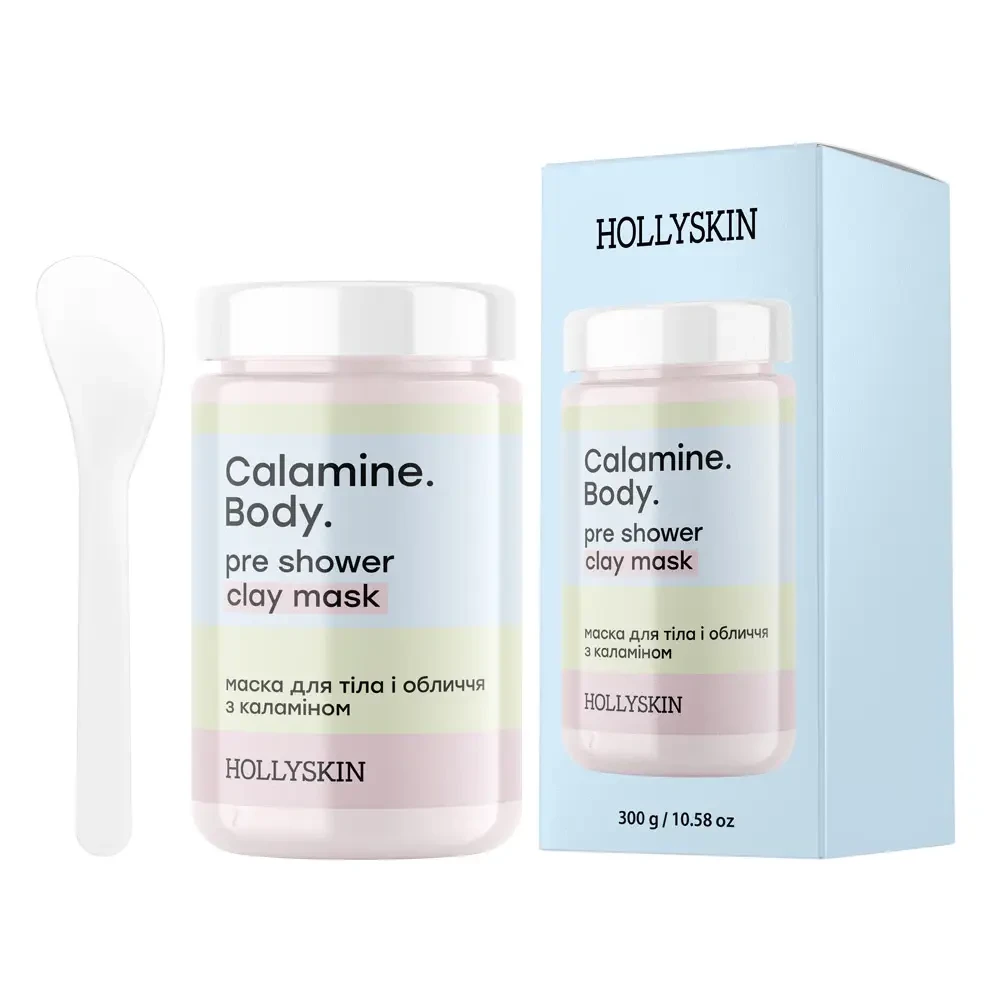 маска Маска для тіла і обличчя HOLLYSKIN Calamine Body з каламіном - Зображення 1