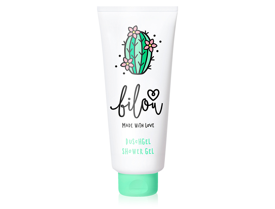 кактус Гель для душу «Квітучий кактус» Bilou Bloomy Cactus Shower Gel, 200мл - Зображення 1