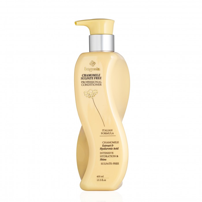 IMG_7308 КОНДИЦІОНЕР ДЛЯ ВОЛОССЯ З РОМАШКОЮ CHAMOMILE SULFATE FREE PROFESSIONAL CONDITIONER BOGENIA - Зображення 1