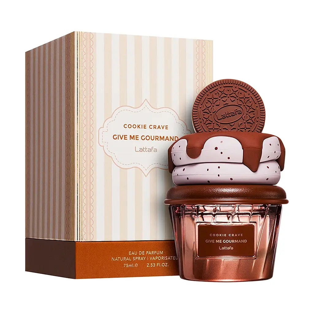 IMG_1600 Lattafa Give Me Gourmand Cookie Crave жіноча парфумована вода 75 мл - Зображення 1